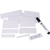 Beaverswood Magnetic Location Markers White 50x100mm - Pack Of 100