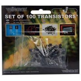 Whadda K/TRANS1 Set of 100 Various Transistors