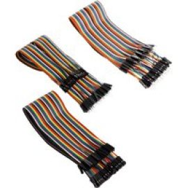 Whadda WPA414 40 Pins 30 Cm Male To Female Jumper Wire (Flat Cable)