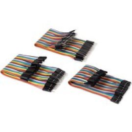 Whadda WPA427 40 Pins 15 Cm Male To Male Jumper Wire (Flat Cable)