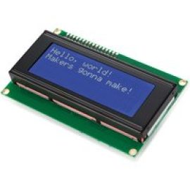 Whadda WPI450 I²C 20X4 Blue Lcd Module