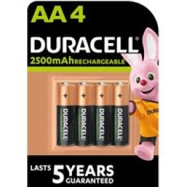 DURACELL AA NiMH Rechargeable Batteries - Pack of 4