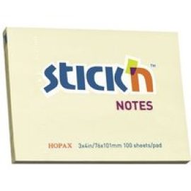 Stick'n Regular - notes - 76 x 101 mm - 1200 sheets (12 x 100)