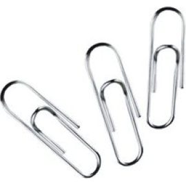 Whitecroft Essentials Small - paper clips - 22 mm - silver - pack of 1000