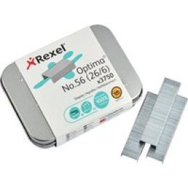 Rexel Optima - staples - 26/6, No. 56 - pack of 3750