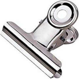 Whitecroft Essentials - spring clips - 50 mm - silver - pack of 10