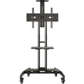 Peerless Tru Vue TRVT561 Mobile Height Adjustable Trolley cart - for LCD display - matte black