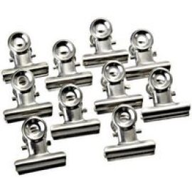 Whitecroft Essentials - spring clips - 22 mm - silver - pack of 10