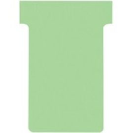 Nobo T-card - 4.85 x 8.5 cm - light green (pack of 100)