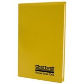 Chartwell Survey Book 2006 - field book - 160 pages - 130 x 205 mm