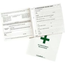 Guildhall - accident/injury record book - 210 x 200 mm