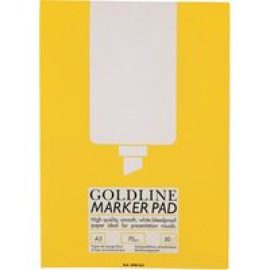 GOLDLINE - marker pad - A3 - 50 sheets