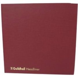 Guildhall Headliner 58 Series - account book - 80 pages - 298 x 305 mm