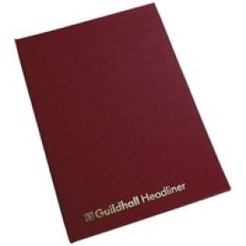 Guildhall Headliner 38 Series - account book - 80 pages - 203 x 298 mm