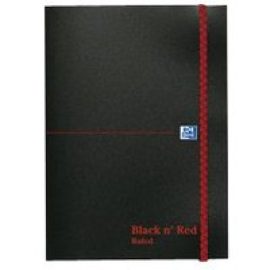 Oxford Black n' Red - polynotes - A7 - 192 pages (pack of 10)