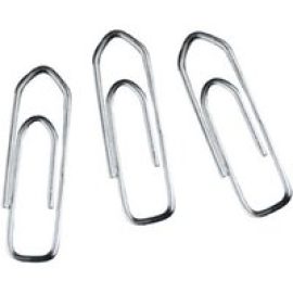 Whitecroft Essentials Small - paper clips - 22 mm - silver - pack of 1000