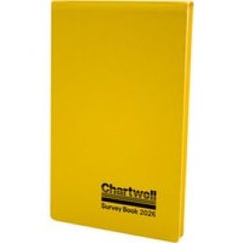 Chartwell Survey Book 2026 - field book - 160 pages - 130 x 205 mm