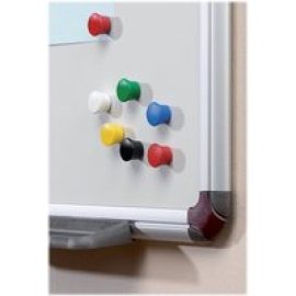 Nobo magnet - 1.8 cm diameter - assorted (pack of 12)