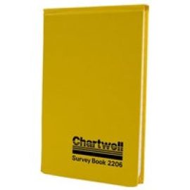 Chartwell Survey Book 2206 - field book - 160 pages - 106 x 165 mm