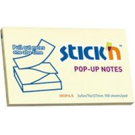 Stick'n Pop-Up - notes - 76 x 127 mm - 1200 sheets (12 x 100)