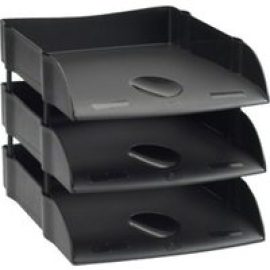 Avery DTR Eco - letter tray - black