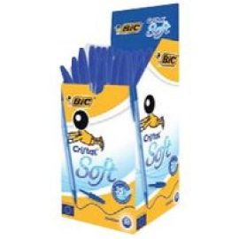 BIC Cristal SOFT - ballpoint pen - blue (pack of 50)
