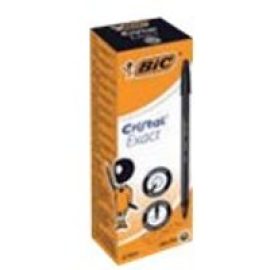 BIC Cristal Exact - ballpoint pen - black (pack of 20)