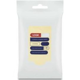 LOGIK LSW2520 Screen Wipes - 25 Wipes