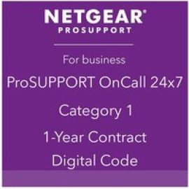 NETGEAR ProSupport OnCall 24x7 Category 1 - technical support - 1 year