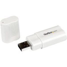 StarTech.com USB to Stereo Audio Adapter Converter - USB stereo Adapter - USB External sound Card - Laptop sound Card (ICUSBAUDIO) - sound card