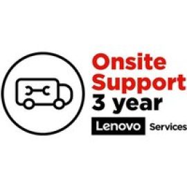 Lenovo Onsite Upgrade - extended service agreement - 3 years - on-site