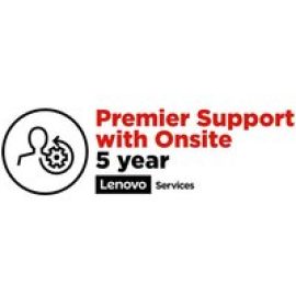 Lenovo Premier Support with Onsite NBD - extended service agreement - 5 years - on-site
