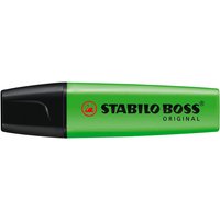 STABILO BOSS ORIGINAL - highlighter - fluorescent orange, fluorescent yellow, fluorescent green, fluorescent pink (pack of 4)