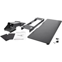 StarTech.com Under Desk-Mount Keyboard Tray - 26.4” Wide - Adjustable - Ergonomic Slide-Out Keyboard Shelf with Tilt and Swivel (KBTRAYADJ) - keyboard drawer