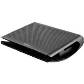 StarTech.com Ergonomic Foot Rest, Rocking Footrest w/ Cable Management/Storage, Under Desk Foot Support Stand, Comfortable Black Foot Rest for Office/Computer Workstation, Non Slip Rocker - Under Desk Foot Rest (FTRST2) - footrest