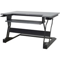 Ergotron WorkFit-T Medium - standing desk converter - dark grey - grey, black