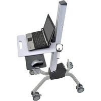 Ergotron Neo-Flex cart - for notebook / mouse / barcode scanner - two-tone grey