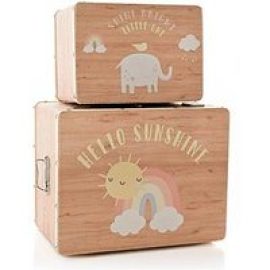 Petit Cheri Set Of 2 Storage Boxes
