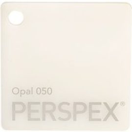 Perspex Cast Acrylic Sheet 600 x 400 x 5mm Solid Opal