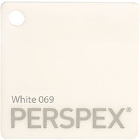 Perspex Cast Acrylic Sheet 1000 x 500 x 5mm Solid White