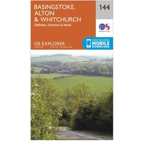 Ordnance Survey Explorer 144 Basingstoke, Alton & Whitchurch Map With Digital Version, D