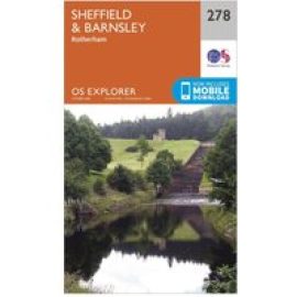 Ordnance Survey Explorer 278 Sheffield & Barnsley Map With Digital Version, D