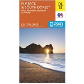 Ordnance Survey Explorer Ol 15 Purbeck And South Dorset - Orange, Orange