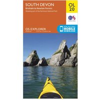 Ordnance Survey Explorer Ol 20 South Devon Map - Orange, Orange