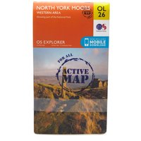 Ordnance Survey Explorer Active Ol26 North York Moors - Western Area Map, D