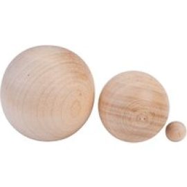 Rapid 25mm Wooden Balls Pack of 10