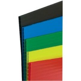 Rapid Corriflute Corrugated Plastic Sheets 605 x 605 x 4mm Pack of 20