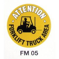 Beaverswood Floor Marker 430mm dia. Forklift Truck Area