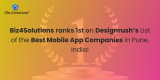 Designrush rates Biz4Solutions as the Best Mobile App Development Company in Pune, India!