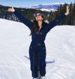 All in One Ski Suits Fashion on Slopes